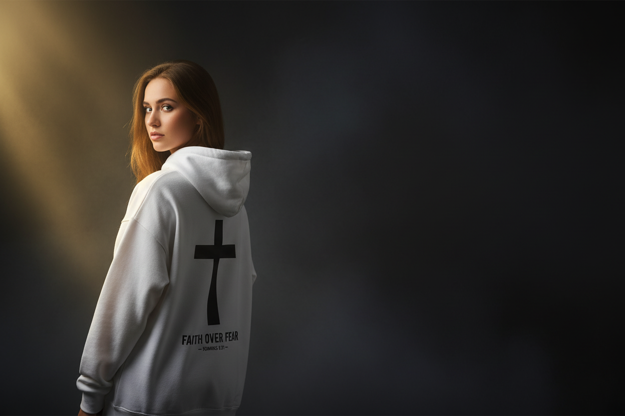 Hoodie Banner 5 – White Woman