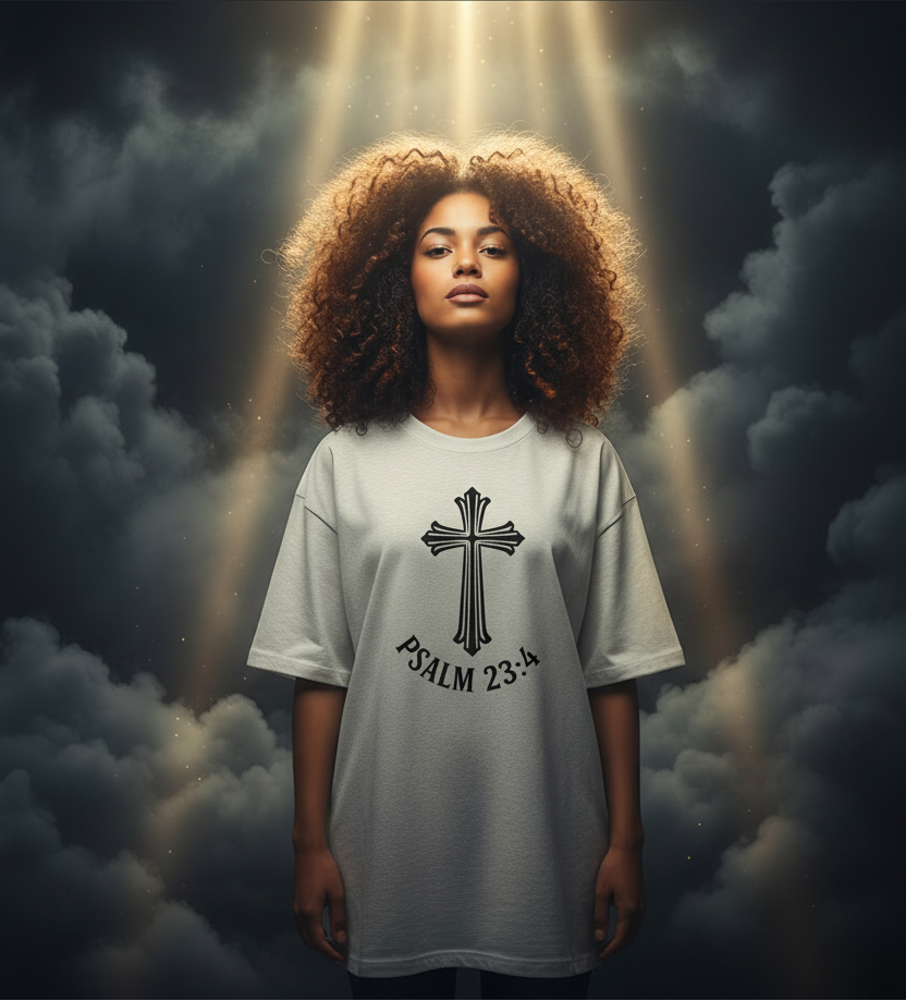 Mobile Banner – Light Grey Tee Woman